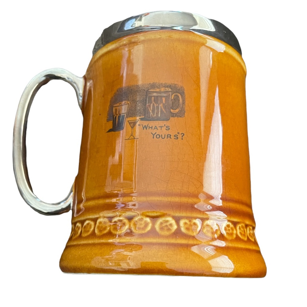 Lord Nelson Pottery England 11-65 I've Been Doing Some Serious Thinking mug. EC - Picture 2 of 12